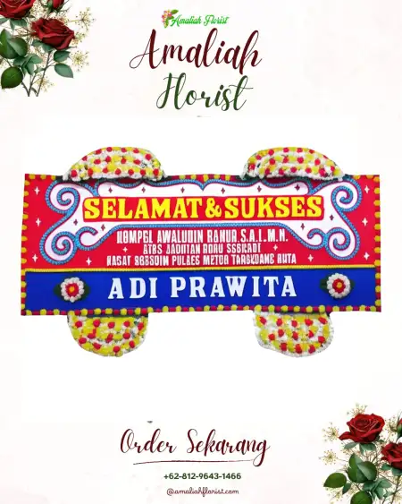 Papan Bunga Ucapan Selamat Salawu